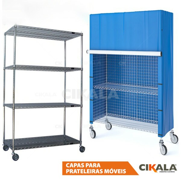 Capa para Prateleira Móvel Impermeável Sob Medida