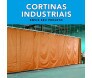 Cortina Industrial Laranja 2
