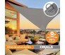 TELA SHADE TRIANGULAR CINZA 4
