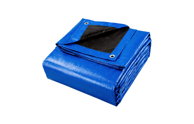 Lona Blackout CK300 Micras Impermeável Azul Preta - Bloqueio de Luz e Alta Durabilidade M2