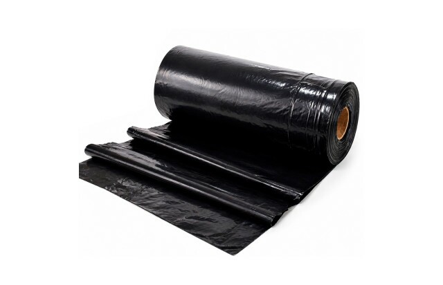 Lona Plástica Preta 4x100 M 15 kg para Forração Construção Pintura Revestimento Obras em Geral