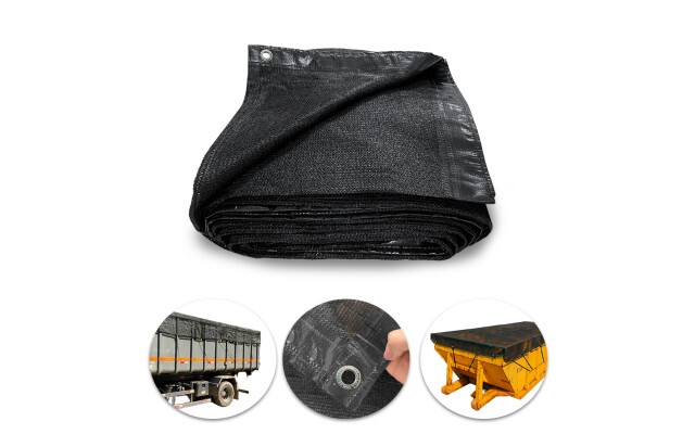 Tela Preta 80% Sombreamento para Caminhão Transporte de Grãos, Sucatas e Recicláveis M²