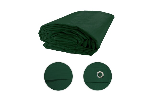 Lona para Eventos Verde TD1000 - Proteção e Segurança para Toldos, Festas, Feiras e Shows M2