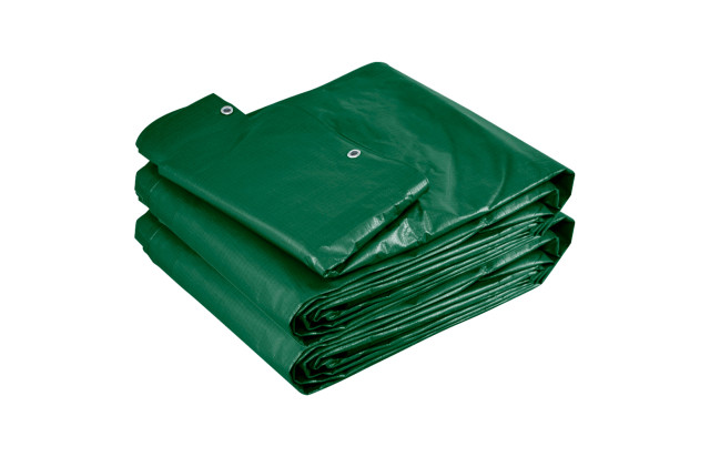Lona para Cobertura Impermeável Verde CK300 Micras - Telhado Obra Festa Barraca Buffet M2