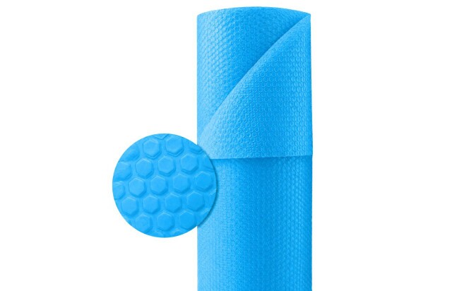 Capa Termica para Piscina 1x2,60 M Linear 500 Micras Reforçada Azul - Aquecimento, Proteção contra Perda de Calor