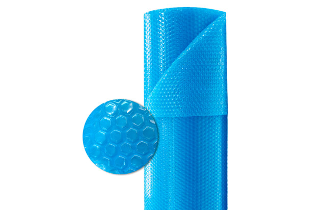Capa Termica para Piscina 1x2,07 M Linear 500 Micras Reforçada Azul - Aquecimento, Proteção contra Perda de Calor