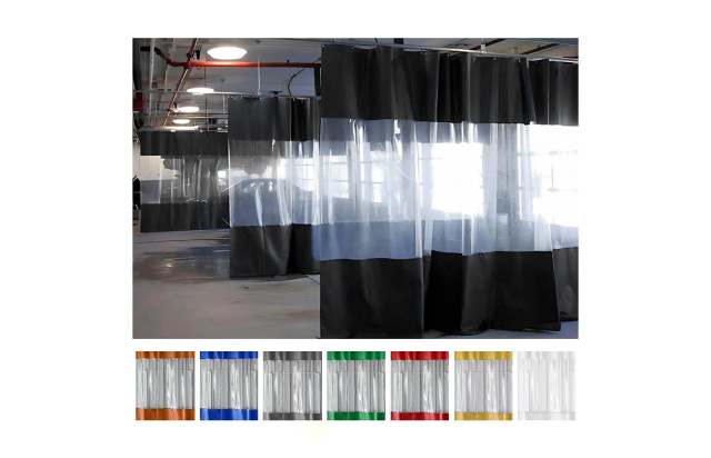 Cortina Industrial Cabine Pintura Solda 3x2 M - Conforto e Segurança para Seus Funcionários