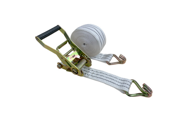 Cinta Amarração 15 Metros 3 Ton Gancho J + Catraca Gancho J