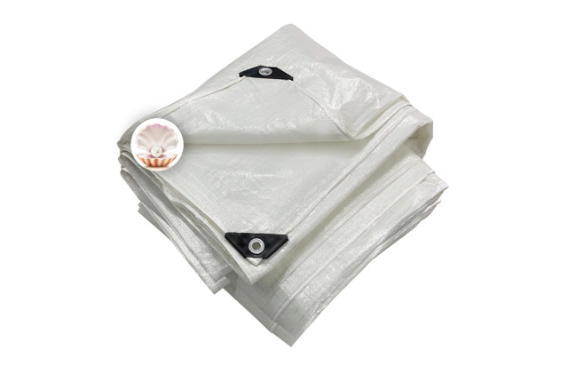 Lona Plástica Branca Leitosa CK100 Micras 5x3 M Cobertura de Telhado Barraca Obras Material de Construção