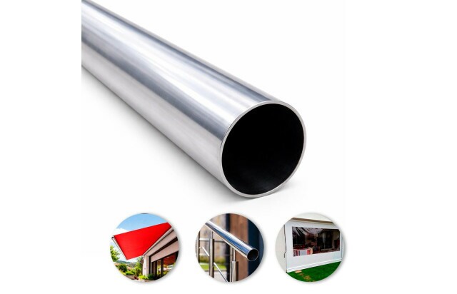 Tubo Galvanizado Redondo 1” (25,4mm) Anticorrosivo Ideal Para Toldo e Estrutura Metálica