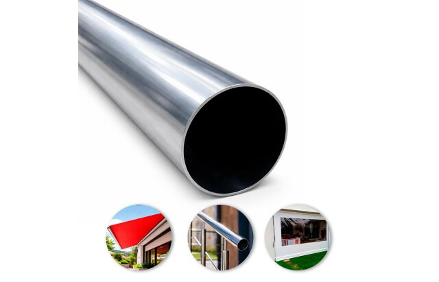 Tubo Galvanizado Redondo 2” (50,8mm) Anticorrosivo Ideal Para Toldo e Estrutura Metálica