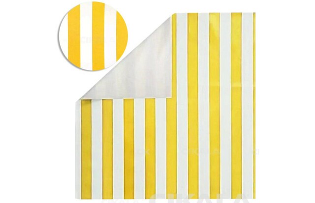 Bagum Napa Listrado Amarelo 1x1,40 M - 100% Impermeável Colchões Tendas Brindes Decoração
