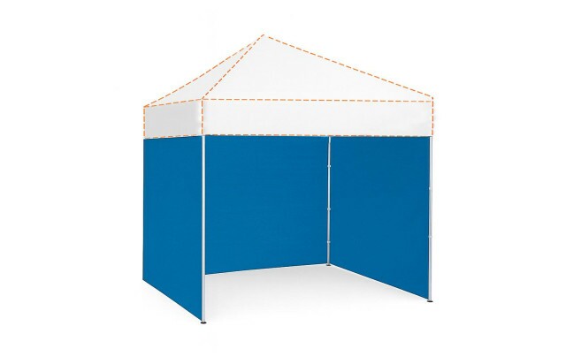 Parede Fechamento Azul Nuvem 2x1.85 M Tenda Gazebo