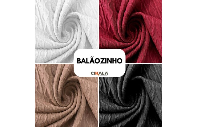 Tecido Balãozinho 01x1,50 M Conforto Estruturado com Elasticidade
