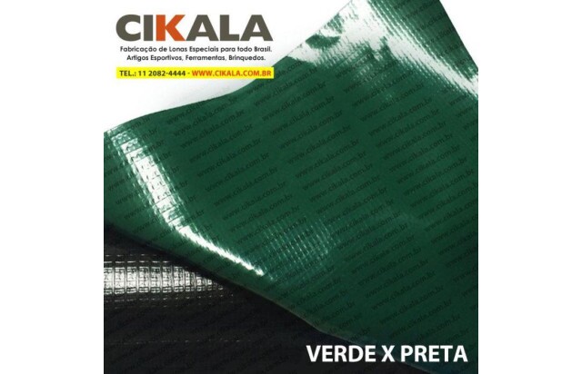 Lona para Brinquedos Infláveis Verde 1x1,40 M Pula Pula Escorredor Emborrachada CK600 Micras
