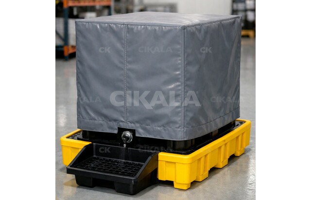 Capa para Pallet de Contenção com Pingador Proteção Sem Bloquear Drenagem