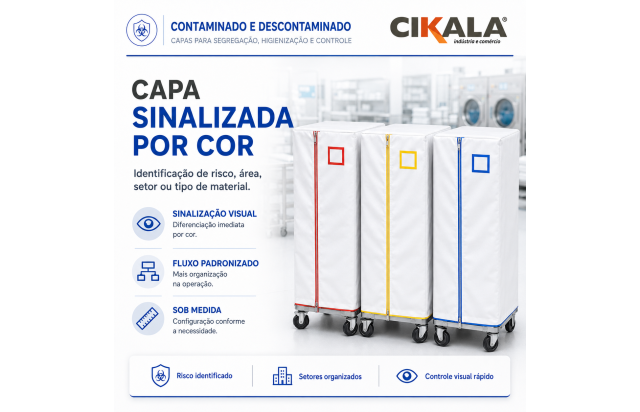 Capa Sinalizada por Cor para Identificação Operacional