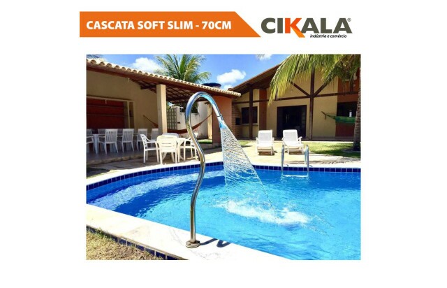 Cascata Slim Soft 70cm – Elegância e Relaxamento com Fluxo Suave de Água