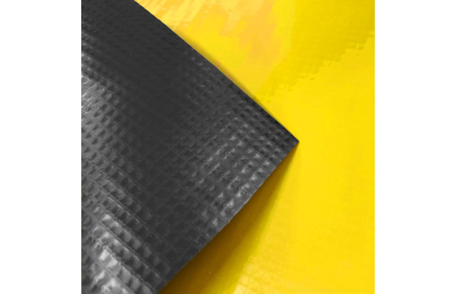 Lona para Brinquedos Infláveis Amarela 1x1,40 M Pula Pula Escorredor Emborrachada CK600 Micras