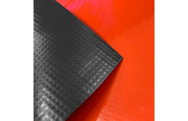 Lona para Brinquedos Infláveis Vermelha 1x1,40 M Pula Pula Escorredor Emborrachada CK600 Micras