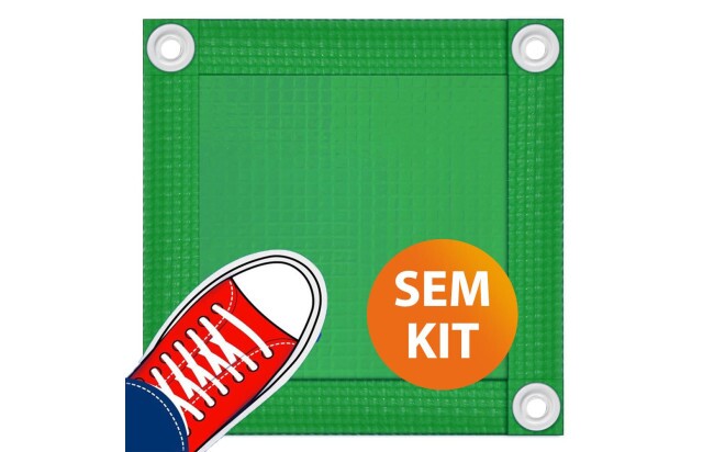 Capa de Segurança para Piscina Reposição CKP550 Verde sem Kit de Instalação - Suporta Peso, Evita Quedas e Acidentes