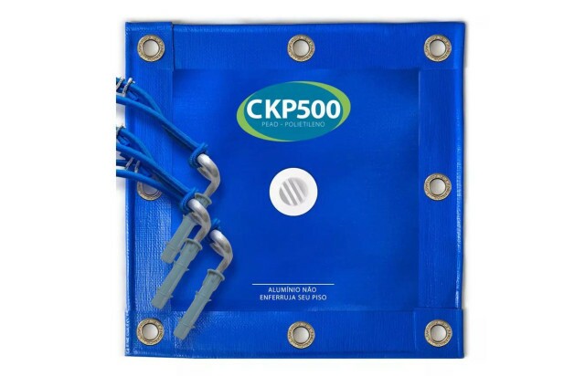 Capa de Piscina CKP500 PEAD com Kit Instalação – Alta Durabilidade e Proteção Contra Sujeiras M2