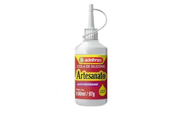 Cola de Silicone Artesanato