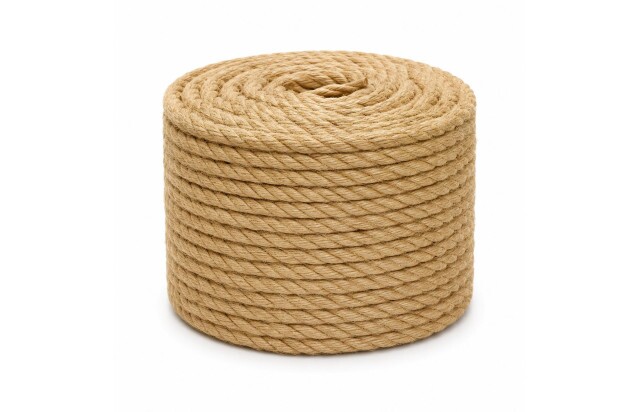 Corda Sisal Natural 16mm - Ideal para Corrimãos, Cercas e Decoração