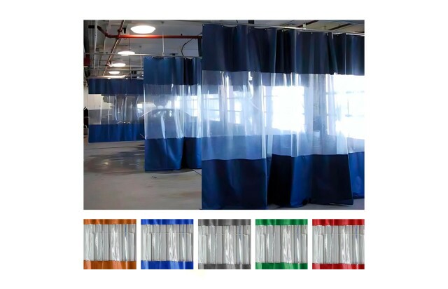 Cortina Industrial Cabine Pintura Solda 4x2.70 M - Conforto e Segurança para Seus Funcionários