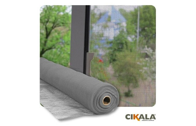 Tela Fachadeira Cinza 2.00x50 Metros Mosquiteiro