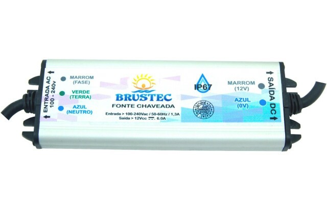 Central de Comando Bivolt RGB 12V 3A Com Fonte Externa