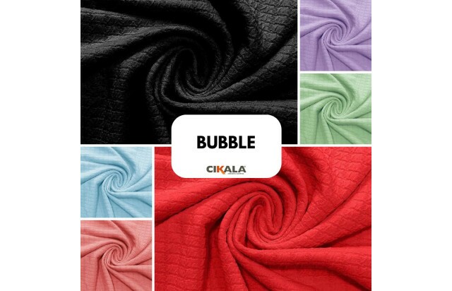 Tecido Bubble Stone 01x1,50 M - Confeccione Roupas Femininas com Estilo e Personalidade