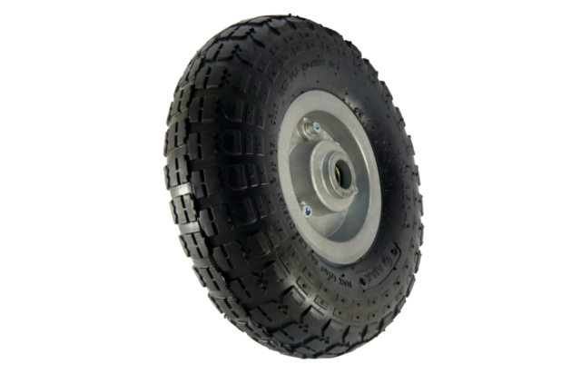 Roda Pneumática 350x4 4 Lonas Aro Alumínio Esfera 20mm