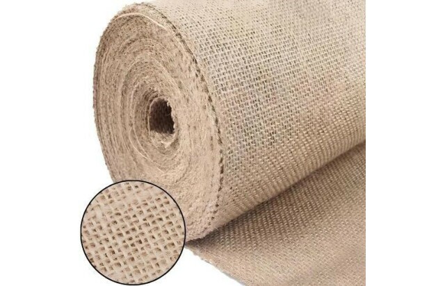 Tecido de Juta 01x1,00 M para Decoração e Artesanato