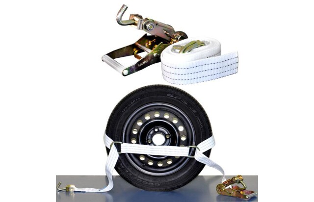 Guincho Gancho J Giratório 3ton + Catraca + Cinta 3 M Argola