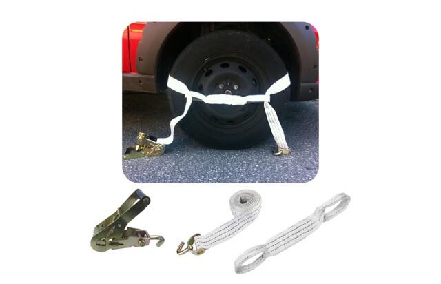 Guincho Gancho J Giratório 3ton + Catraca + Cinta 3 M Olhal