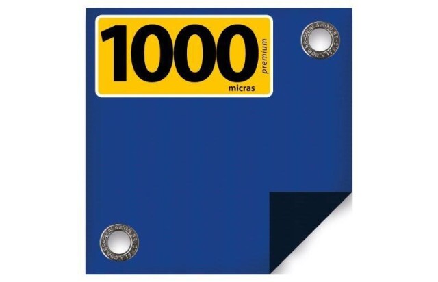Lona para Tatame Azul KP1000 Super Reforçado Competição Profissional Luta Ringue Octógono - Proteção para Tatame EVA M2
