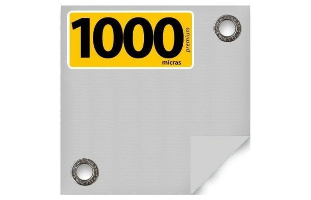 Lona para Tatame Branca KP1000 Super Reforçado Competição Profissional Luta Ringue Octógono - Proteção para Tatame EVA M2