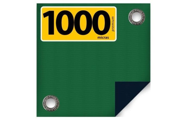 Lona para Tatame Verde KP1000 Super Reforçado Competição Profissional Luta Ringue Octógono - Proteção para Tatame EVA M2