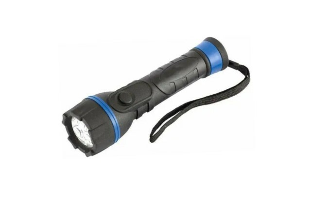Lanterna de Led Emborrachada 1w com 3 Pontos de Luz