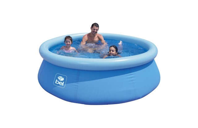 Piscina Inflável Redonda 1.400L 1,83x0,63 M - Garanta Momentos Refrescantes e Confortáveis no Verão