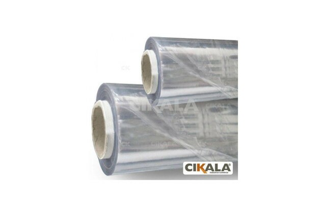 Lona PVC Transparente Cristal 0,20 mm Revestimento e Forração 1x1,40 M