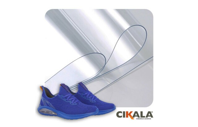 Laminado em PVC Transparente 0,40 mm 01x1,40 M - Acabamento de Qualidade para Calçados