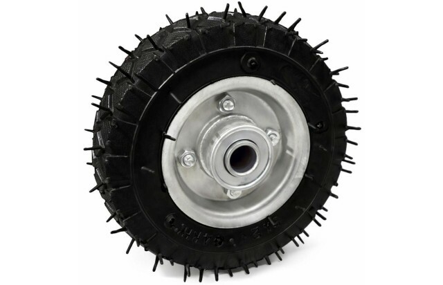 Roda Pneumática 6x2 com Rolamento Esfera Eixo 5/8 Aro em Chapa Reforçada 4 Lonas