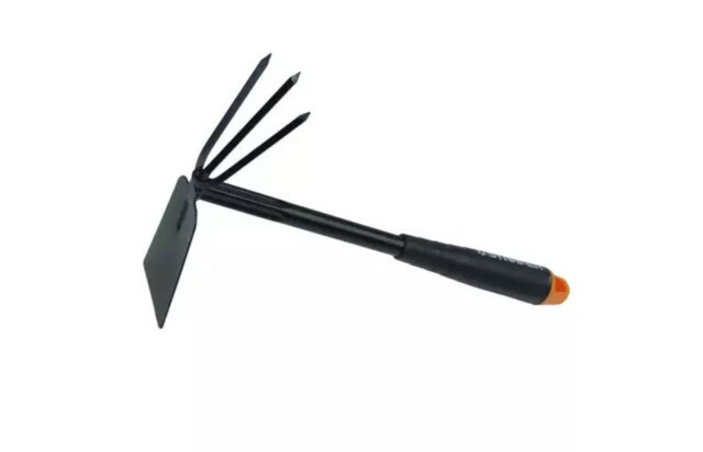 Sacho e Cultivador 3 Pontas Ferramenta de Jardinagem