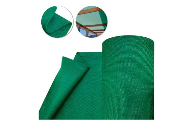 Tela Sombreamento Shade 90% Solpack Verde 5,20m de Largura - Preço de M² - Cobertura Decorativa