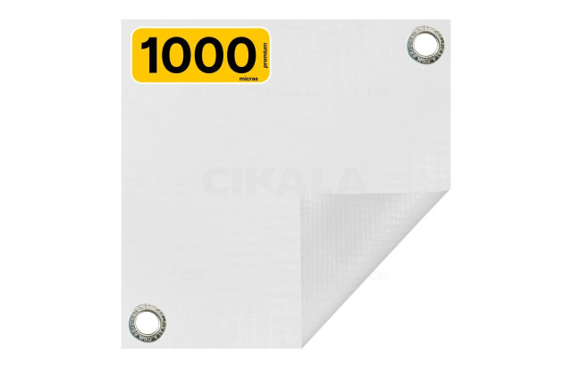 Lona para Tatame Branca CK1000 Super Reforçado Competição Profissional Luta Ringue Octógono - Proteção para Tatame EVA M2