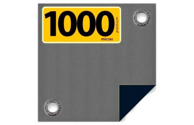 Lona para Tatame Cinza KP1000 Super Reforçado Competição Profissional Luta Ringue Octógono - Proteção para Tatame EVA