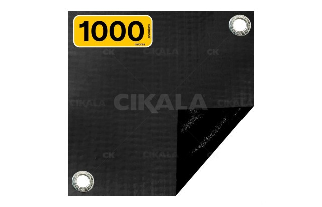 Lona para Tatame Preta KP1000 Super Reforçado Competição Profissional Luta Ringue Octógono - Proteção para Tatame EVA M2