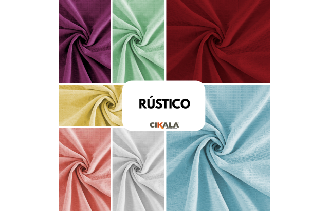 Tecido Rústico 01x1,45 M - Combinação de Textura e Charme para Moda Atual